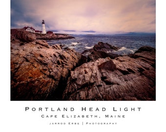 Portland Head Light Poster - Lighthouse Poster