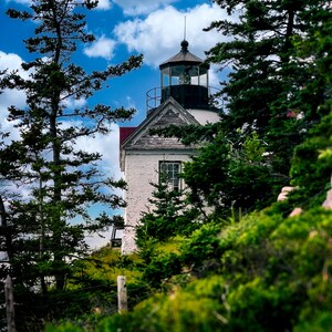 Bass Harbor Head Light - Maine Travel Photography - Lighthouse - Acadia National Park