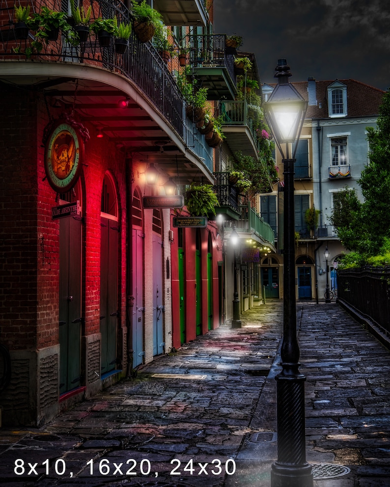 Pirates Alley, New Orleans Travel Photography, NOLA, French Quarter image 3