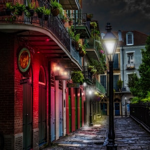 Pirates Alley, New Orleans Travel Photography, NOLA, French Quarter image 2