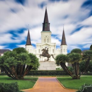 New Orleans Photography - Jackson Square - St. Louis Cathedral - French Quarter