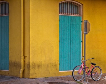 Pink Bike - New Orleans French Quarter