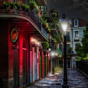 Pirates Alley, New Orleans Travel Photography, NOLA, French Quarter image 1