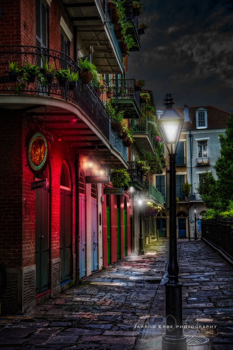 Travel Photography New Orleans Pirates Alley French Quarter NOLA