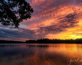 Poskin Lake Sunset #1