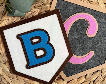 PERSONALIZED PENNANT FLAG, custom name, nursery decor, name pennant, birth announcement, kids room name decoration, personalized baby gift