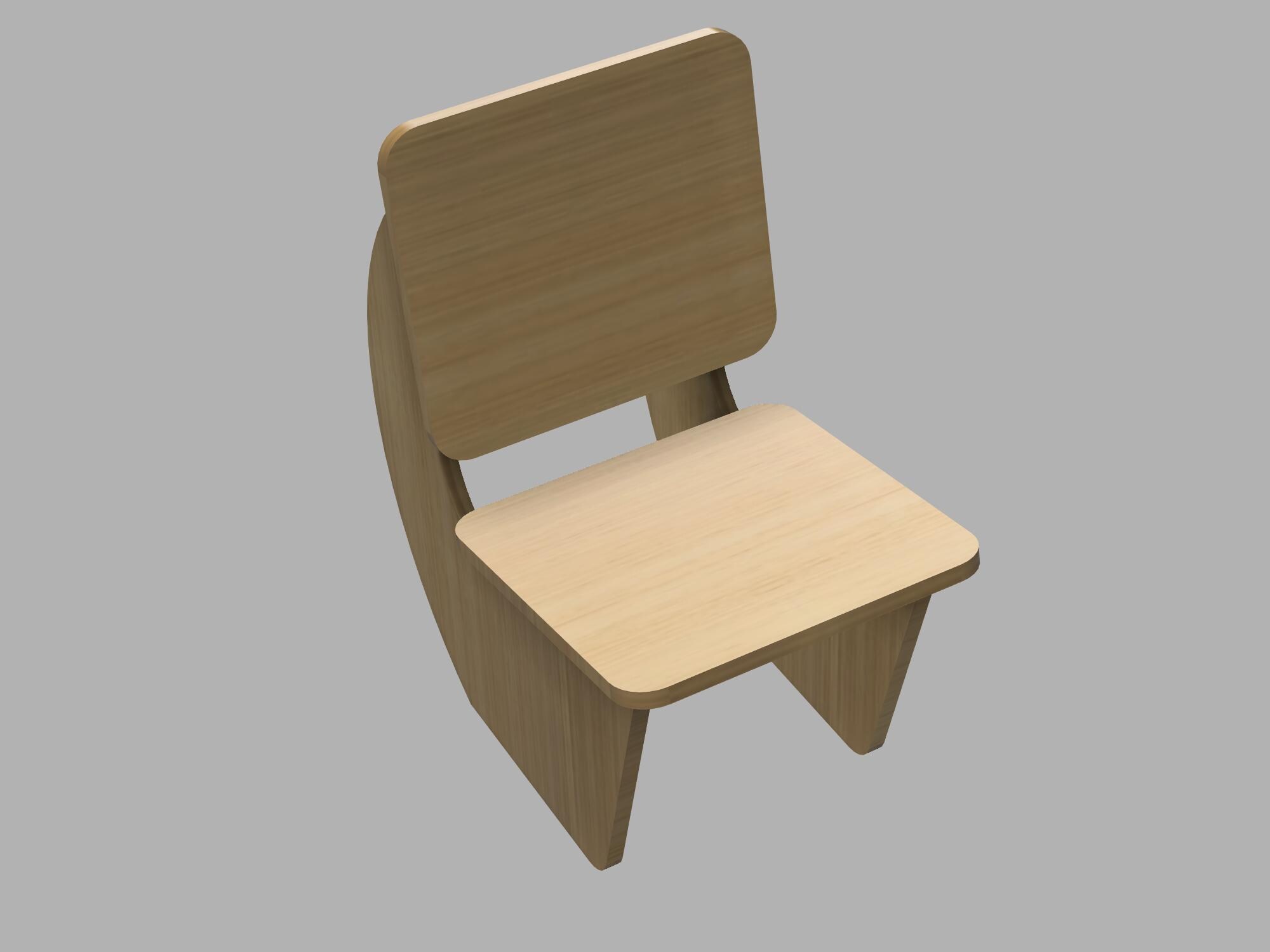 Chair Files Chair (digital Files for Download, CNC Furniture Files, Scandinavian ...