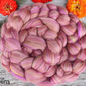 HOLLYBERRY Merino Wool Roving Combed Top Wool for Spinning Felting Fiber