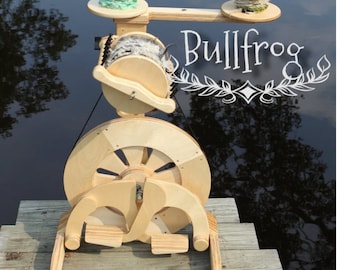 SpinOlution BULLFROG Spinning Wheel Folding Spinning Wheel, Travel Spinning Wheel Free Shipping in USA