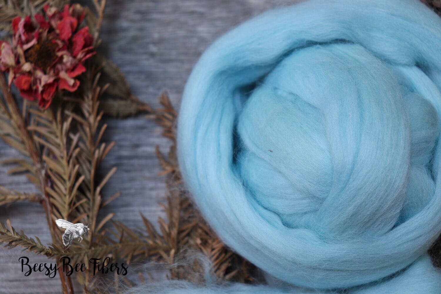 Blue Roving ICE BLUE Merino wool roving combed top wool roving for | Etsy