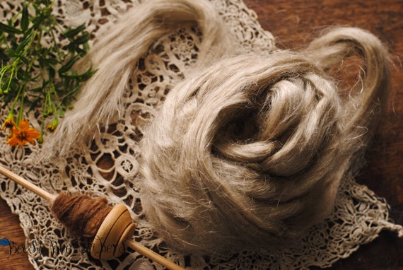 Leinen Flachs 100 100 Fasern Zum Filzen Oder Spinnen Von Etsy