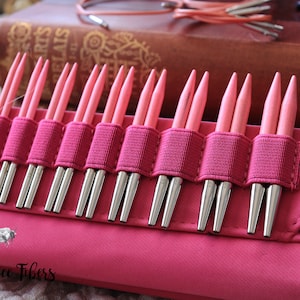 LYKKE BLUSH Interchangeable Knitting Needle Set: Indigo Denim Case