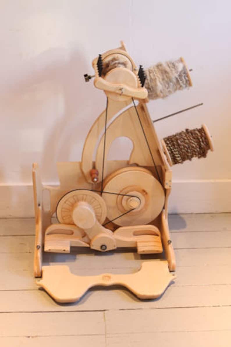 Spinolution THE BEE Folding Travel Spinning Wheel Free Etsy