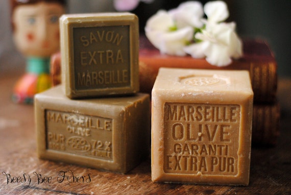 French Marseille EXTRA LARGE Soap Olive Oil Bar Authentic Savon De