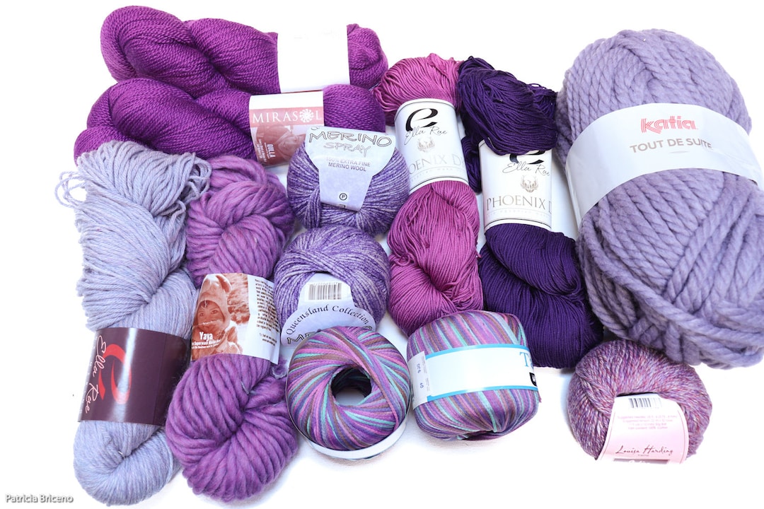 FREE SHIPPING Yarn Grab Pack Fiber Bundle, Art Yarn Bundle, Novelty