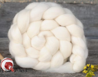 Organic Merino Wool Roving - Shell – Fūnem Studio