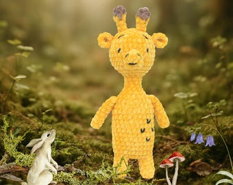 JASPER the Giraffe Crochet Kit – Amigurumi Giraffe Kit by LYKKE Amitami, Beginner DIY Crochet Kit, Complete Set, Gift for Makers