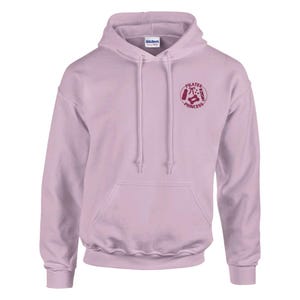 Pilates Princess Embroidered Cotton Hooded Sweatshirt