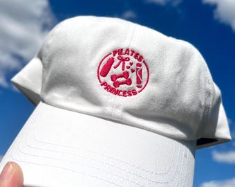 Pilates Princess Embroidered Baseball Hat
