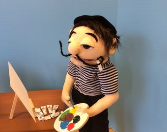 Jeffy's girl friend Britknee puppet from Supermariologan