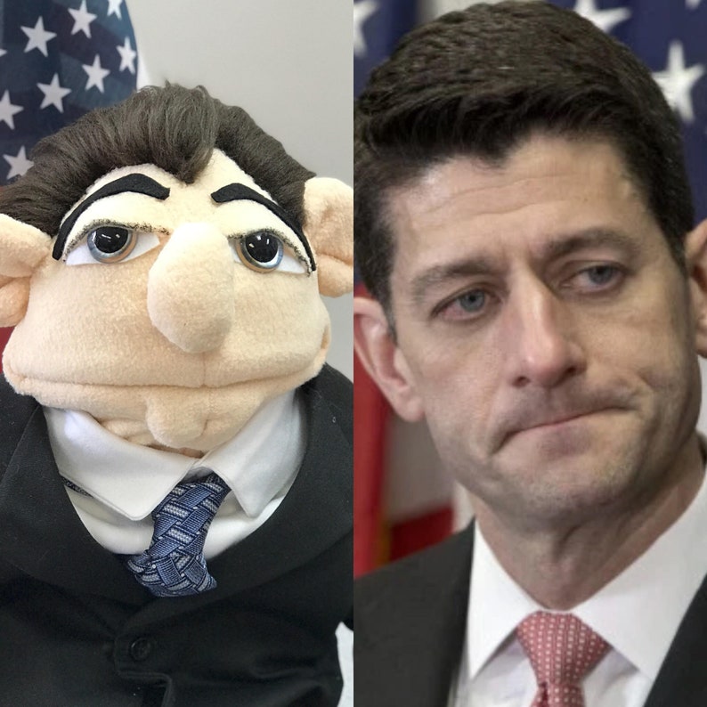 Political Puppet Etsy