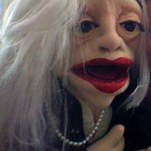 Unique custom made Large professional  puppet muppet  ventriloquist puppet. This is a professional puppet.