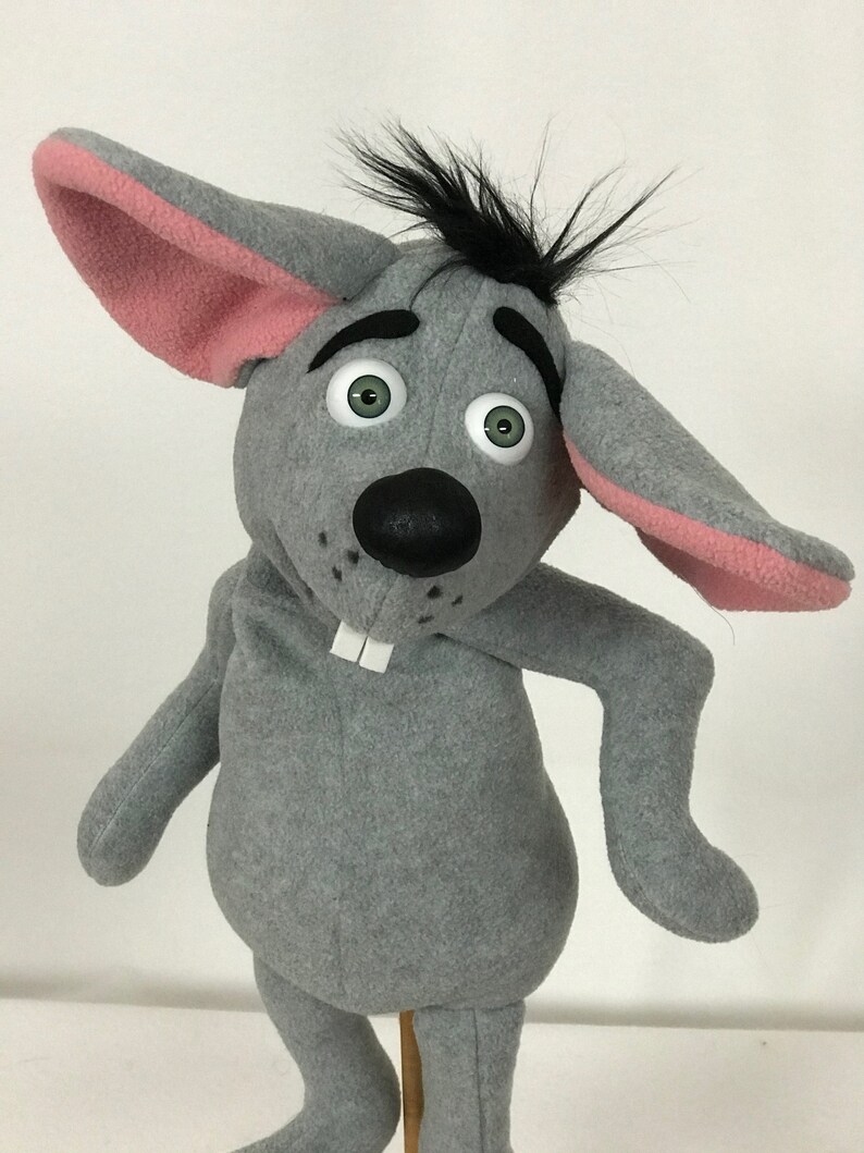 Mr Mouzy a mouse puppet muppet 