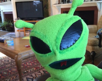 The Alien puppet from  the Youtube  show.