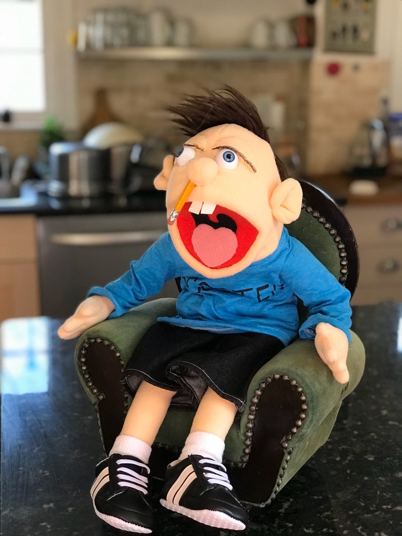 A Scooter Jeffy puppet | Etsy
