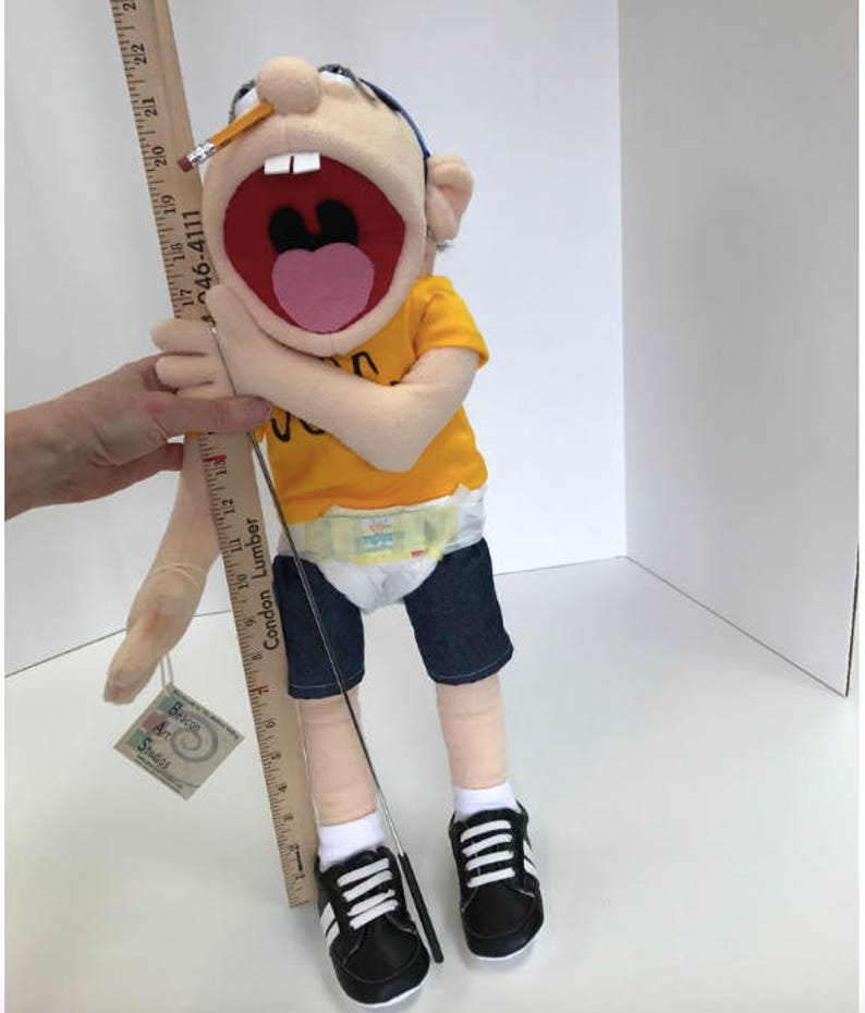 The Original Jeffy Jeffy Puppet from Youtube movies. Made in the USA. image 4