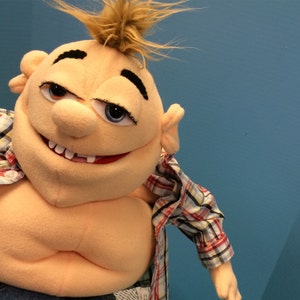 The Large Atso puppet from  youtube  movie.