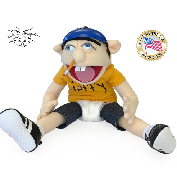 The  Original Jeffy Jeffy Puppet from Youtube movies. Made in the USA.