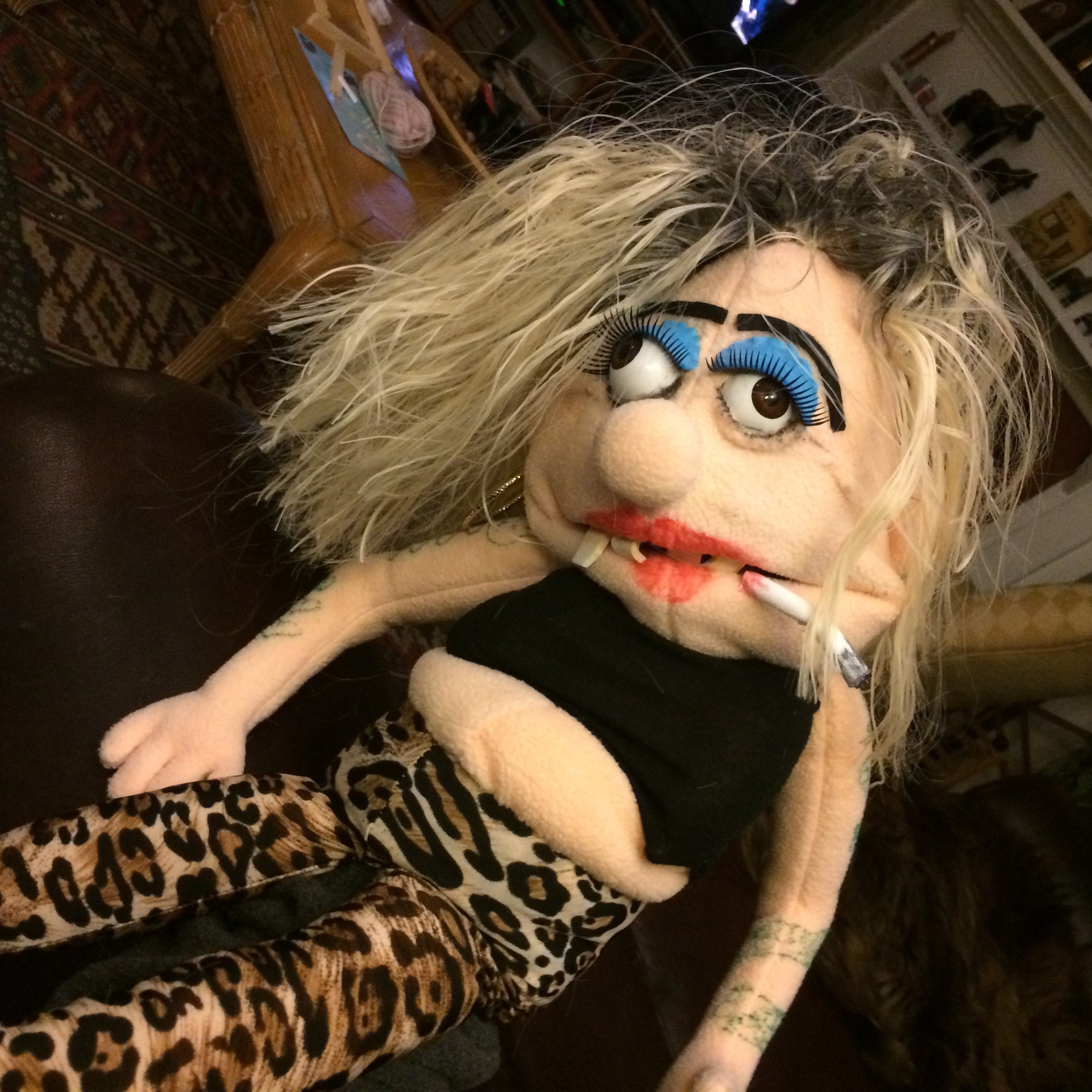 Jeffys Mom Nancy Puppet image