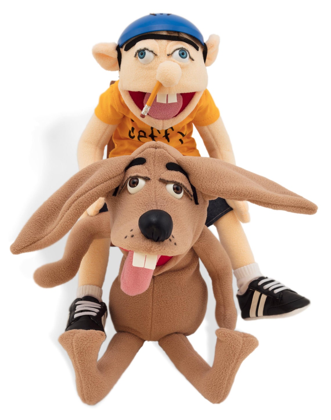 Jeffy Jeffy Puppet and His Dog Puppet From Youtube Movies. Etsy Canada