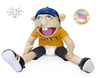 Marioneta Jeffy Hecho en los EE.UU. por marionetas Evelinka