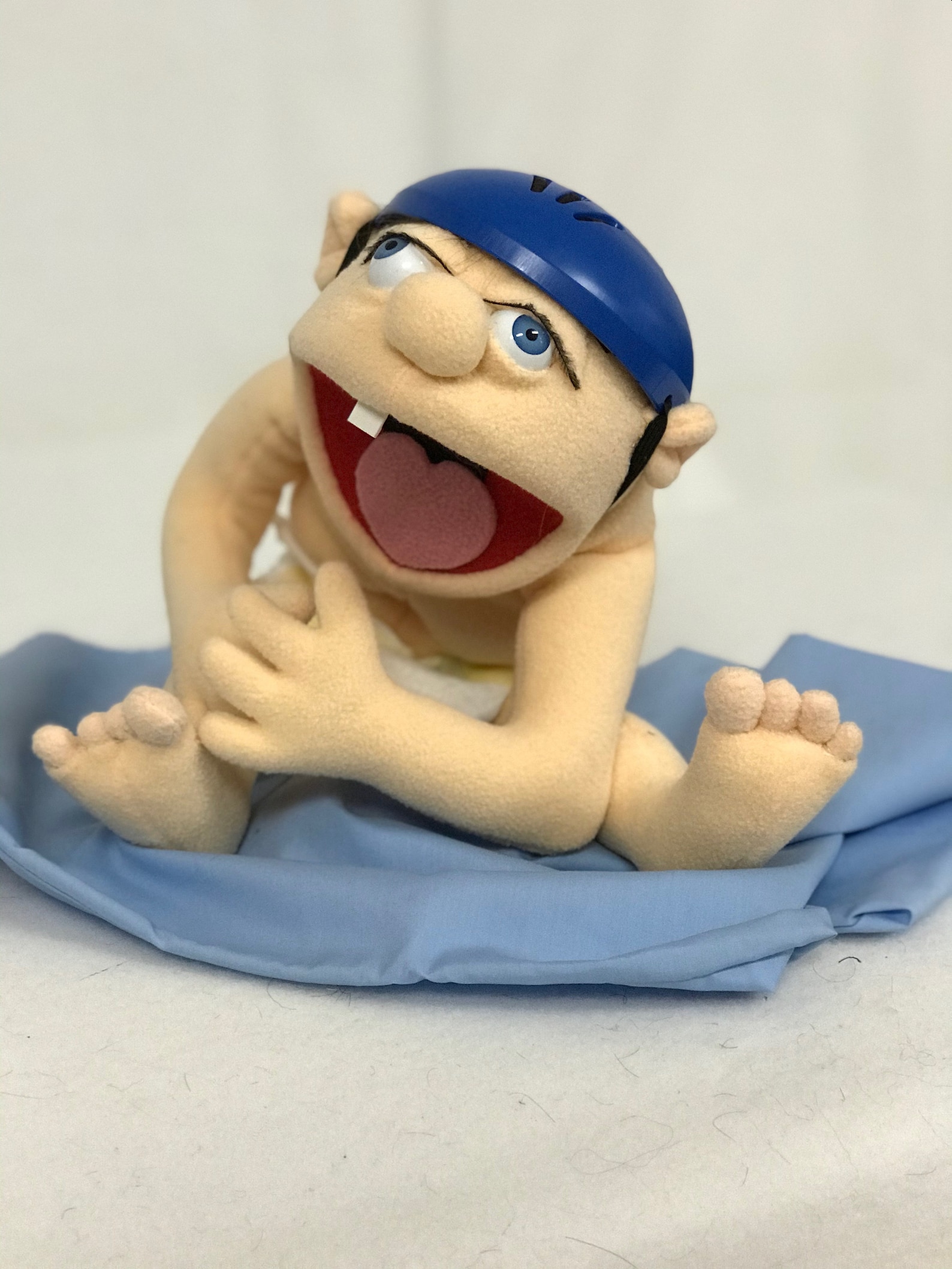 The Baby Jeffy puppet Etsy