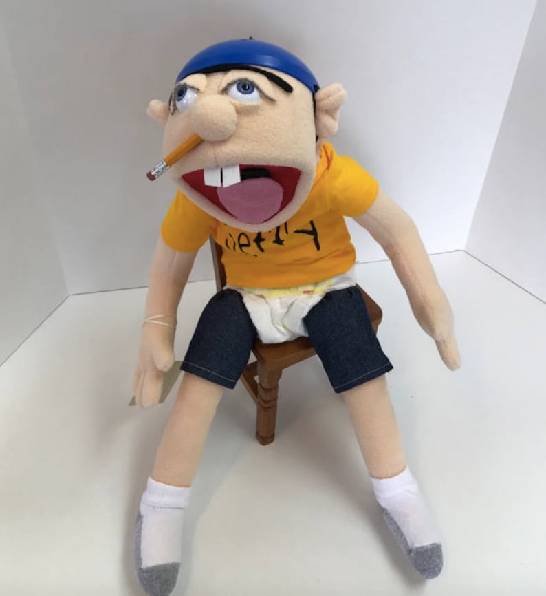 The Original Jeffy Jeffy Puppet from Youtube movies. Made in Etsy