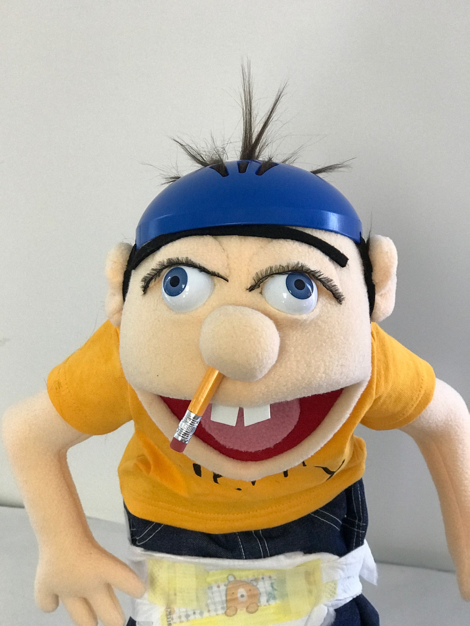 Large Jeffy Jeffy Puppet Original Size. Made in the USA. Etsy Canada