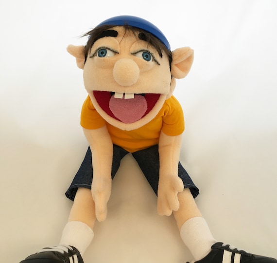 Jeffy/'s Dog Puppet hand made by Evelinka