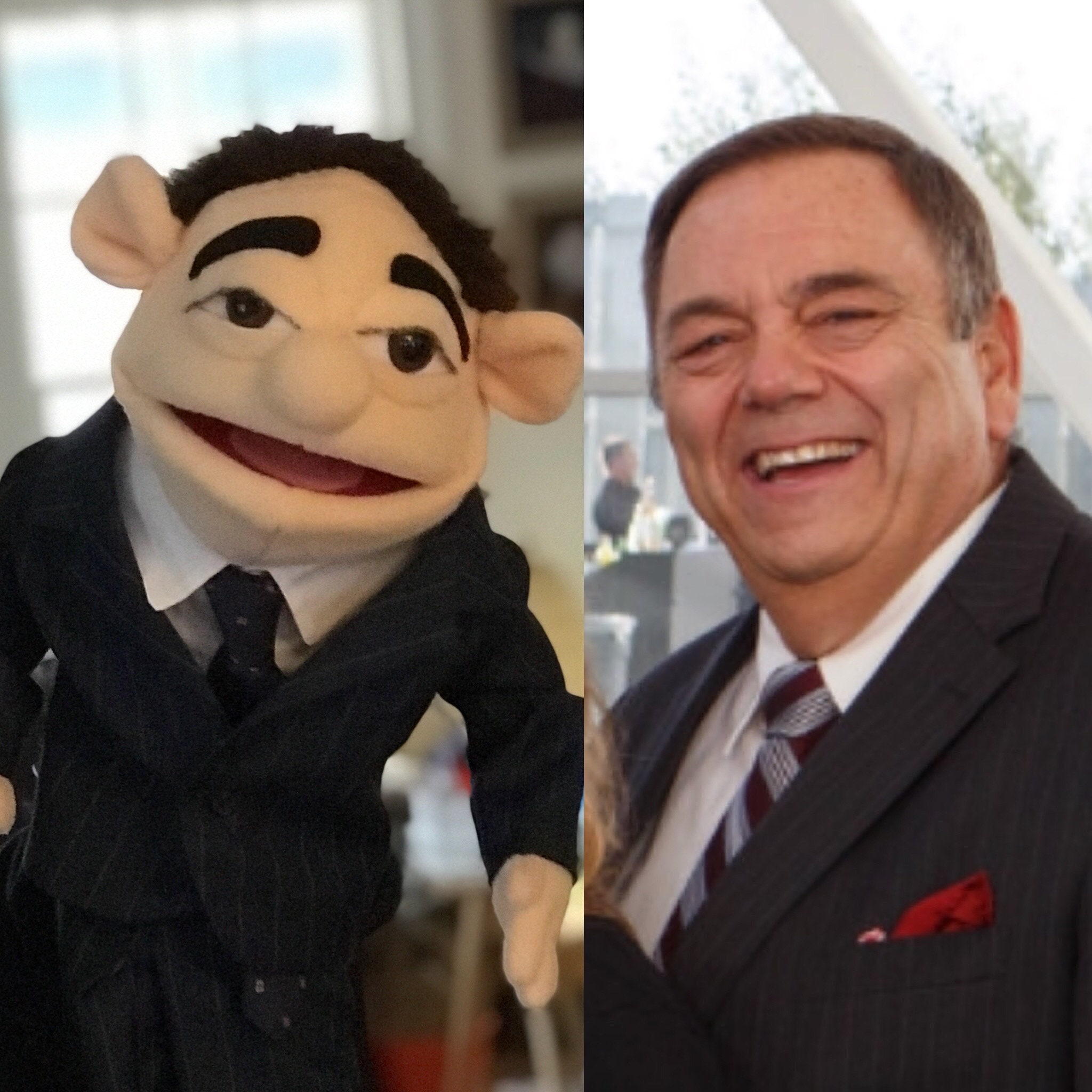 Custom made look alike portrait Muppet Puppet lover gift Hand puppet ...