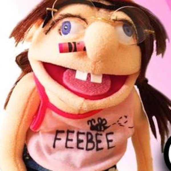 Feebee Jeffy's sister Puppet from  Youtube movies