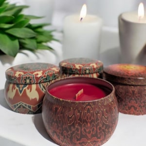 Dragons Blood 4oz scented soy candle
