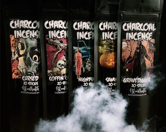 Hand Dipped Charcoal Incense 20 Sticks