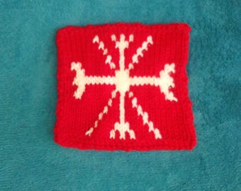 Festive Snowflake Coaster Knitting Pattern  Perfect for Christmas Decor Knit Your Own Snowflake Design