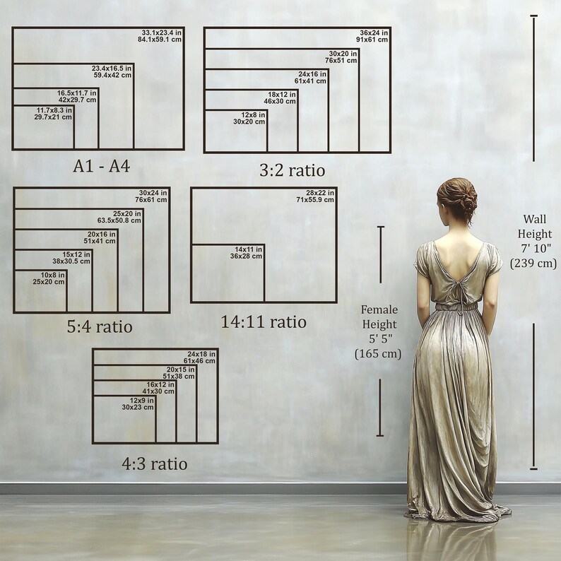 Retangular Frame Dimensions Large Marble Wall Art, Natural Brown Gold, Printable Digital Download ...