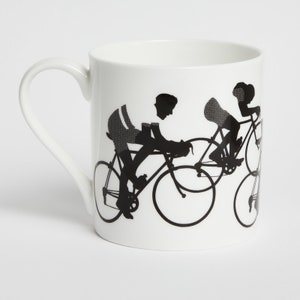 Cycling Mug, Cyclists Fine Bone China Cup, Cycling Gift image 3