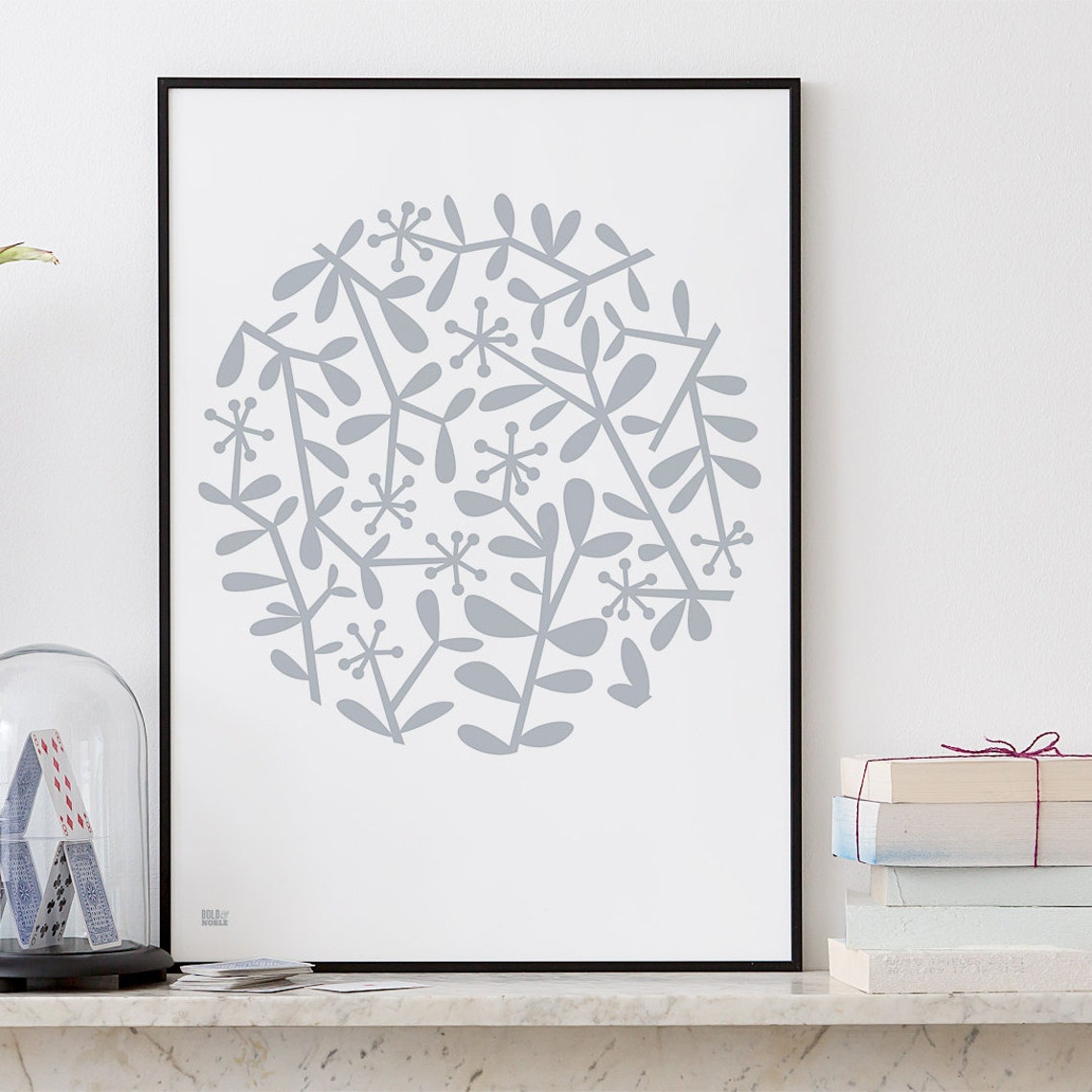 Flower Screen Print Flora Screen Print Flower Wall Decor Etsy