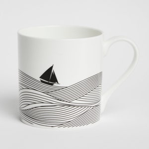 Coastal Yachts Mug, Coastal Yachts China Cup, Coastal Boats Mug image 2