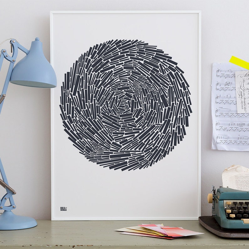 Nest Screen Print Nature Screen Print Nature Wall Decor Etsy UK