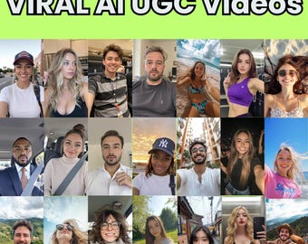 30+ AI UGC Videos, UGC Video Templates MP4 Download 2025 for TikTok and Instagram Reel marketing or promotion, Viral TikTok Video templates
